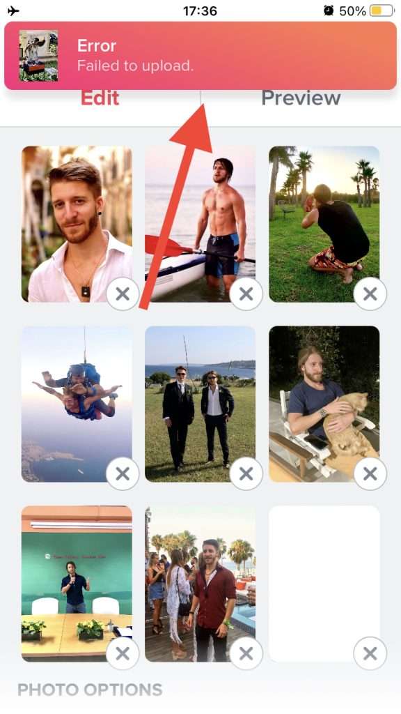 Tinder Photos Not Uploading? How To Fix It